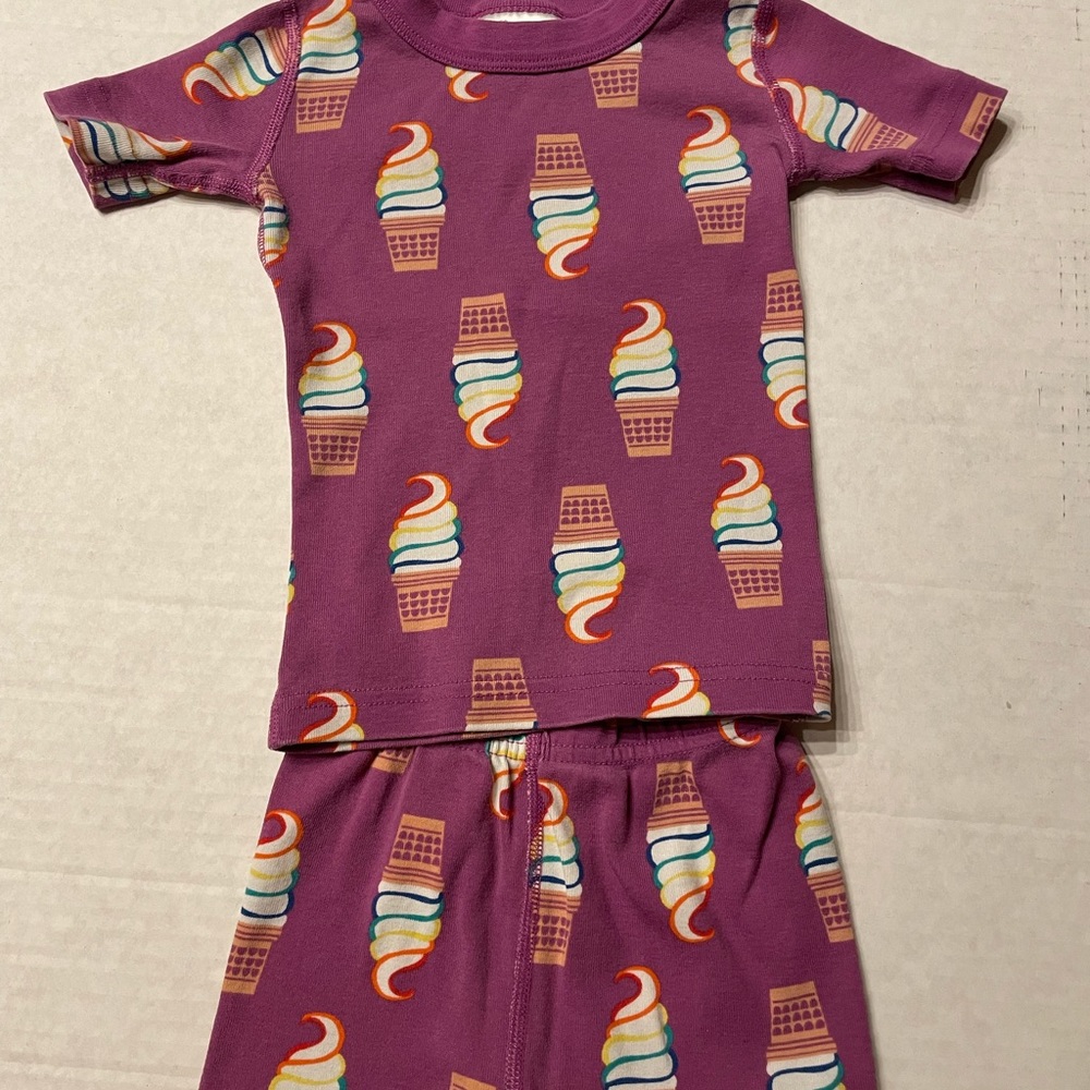 Hanna Andersson Rainbow Ice Cream Short Johns